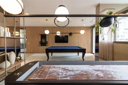 Apartamento para alugar com 42m², 1 quarto e sem vaga Apartamento para alugar com 42m², 1 quarto e sem vagaSalão de jogos