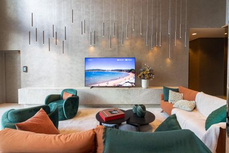 Apartamento para alugar com 42m², 1 quarto e sem vaga Apartamento para alugar com 42m², 1 quarto e sem vagaHall de entrada