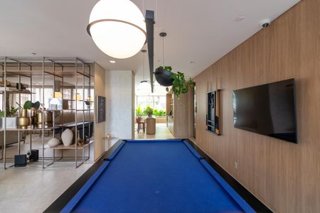 Apartamento para alugar com 42m², 1 quarto e sem vaga Apartamento para alugar com 42m², 1 quarto e sem vagaSalão de jogos