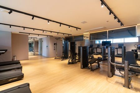 Apartamento para alugar com 42m², 1 quarto e sem vaga Apartamento para alugar com 42m², 1 quarto e sem vagaÁrea comum - Academia