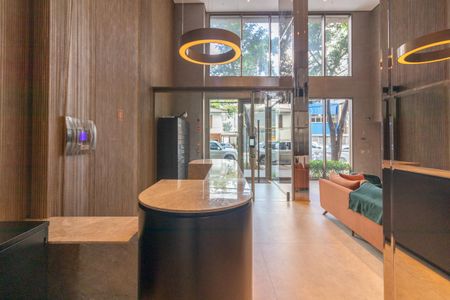 Apartamento para alugar com 42m², 1 quarto e sem vaga Apartamento para alugar com 42m², 1 quarto e sem vagaHall de entrada