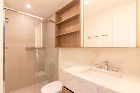 Apartamento para alugar com 42m², 1 quarto e sem vaga Apartamento para alugar com 42m², 1 quarto e sem vagaBanheiro