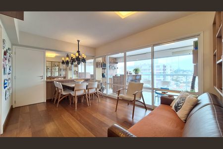Sala de apartamento para alugar com 3 quartos, 88m² em Vila Romana, São Paulo