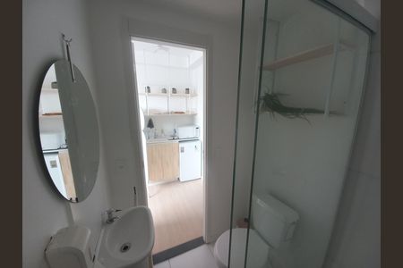Studio à venda com 24m², 1 quarto e sem vaga Studio à venda com 24m², 1 quarto e sem vagaBanheiro