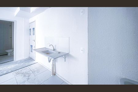 Apartamento à venda com 33m², 2 quartos e sem vaga Apartamento à venda com 33m², 2 quartos e sem vagaCozinha e Área de Serviço