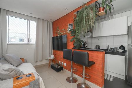 Apartamento à venda com 44m², 2 quartos e 1 vagaSala