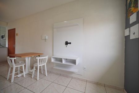 Sala de apartamento para alugar com 1 quarto, 38m² em Ingleses Norte, Florianópolis