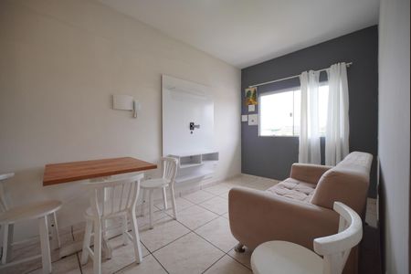 Sala de apartamento para alugar com 1 quarto, 38m² em Ingleses Norte, Florianópolis