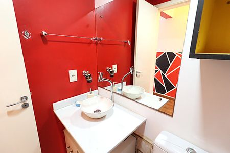 Apartamento para alugar com 90m², 2 quartos e 1 vagaBanheiro social