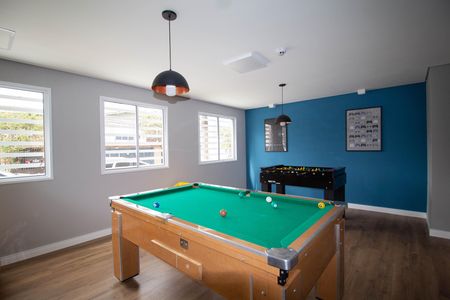 Apartamento para alugar com 28m², 2 quartos e sem vaga Apartamento para alugar com 28m², 2 quartos e sem vagaSalão de jogos