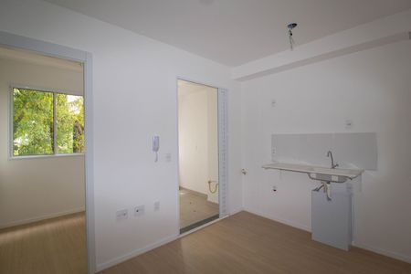 Sala/Cozinha de apartamento para alugar com 2 quartos, 28m² em Vila Jaguara, São Paulo