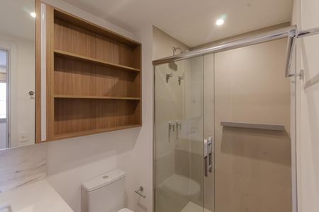 Apartamento para alugar com 35m², 1 quarto e 1 vaga Apartamento para alugar com 35m², 1 quarto e 1 vagaBanheiro da Suíte