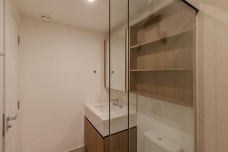 Apartamento para alugar com 35m², 1 quarto e 1 vaga Apartamento para alugar com 35m², 1 quarto e 1 vagaBanheiro da Suíte
