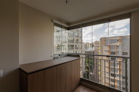 Sacada de apartamento para alugar com 1 quarto, 35m² em Indianópolis, São Paulo