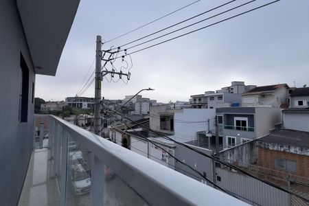 Varanda do Quarto de apartamento para alugar com 1 quarto, 30m² em Vila Nova Bonsucesso, Guarulhos