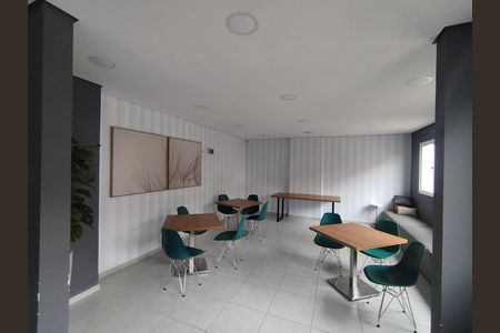 Apartamento para alugar com 38m², 2 quartos e 1 vagaÁrea comum - Salão de festas