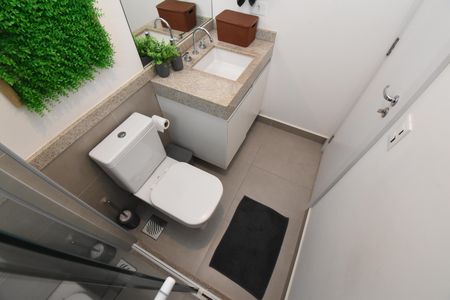 Apartamento à venda com 75m², 2 quartos e 1 vagaBanheiro da Suíte