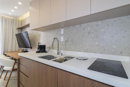 Studio para alugar com 30m², 1 quarto e sem vagaCozinha