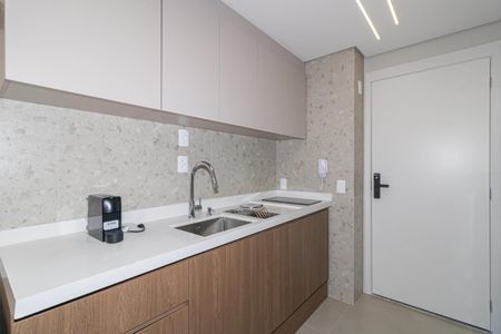 Cozinha de kitnet/studio para alugar com 1 quarto, 30m² em Vila Olímpia, São Paulo