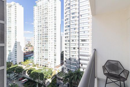 Studio para alugar com 30m², 1 quarto e sem vagaVaranda
