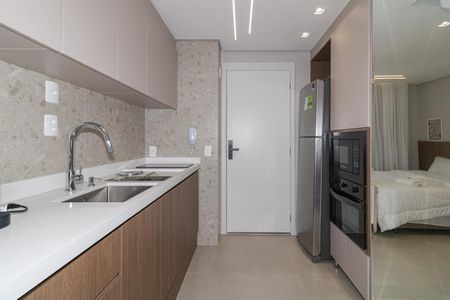 Studio para alugar com 30m², 1 quarto e sem vagaCozinha