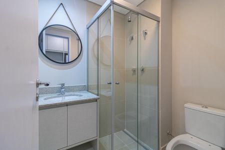 Studio para alugar com 23m², 1 quarto e sem vaga Studio para alugar com 23m², 1 quarto e sem vagaBanheiro