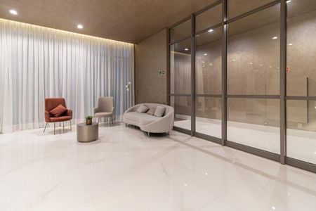 Studio para alugar com 23m², 1 quarto e sem vaga Studio para alugar com 23m², 1 quarto e sem vagaÁrea comum - Hall Social