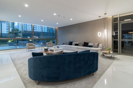 Studio para alugar com 23m², 1 quarto e sem vaga Studio para alugar com 23m², 1 quarto e sem vagaÁÁrea comum - Hall Social