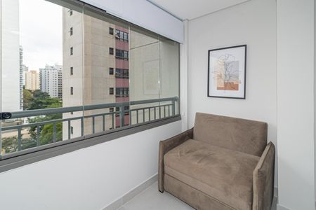 Varanda de kitnet/studio para alugar com 1 quarto, 23m² em Planalto Paulista, São Paulo