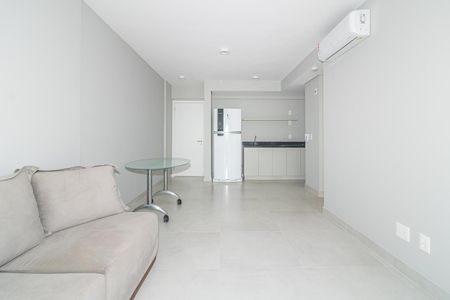 Sala de apartamento para alugar com 1 quarto, 53m² em Indianópolis, São Paulo