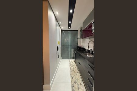 Cozinha de apartamento à venda com 2 quartos, 60m² em Vila Anastácio, São Paulo
