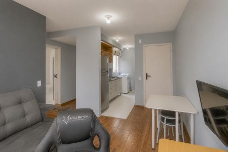 Sala de apartamento à venda com 1 quarto, 41m² em Mato Grande, Canoas