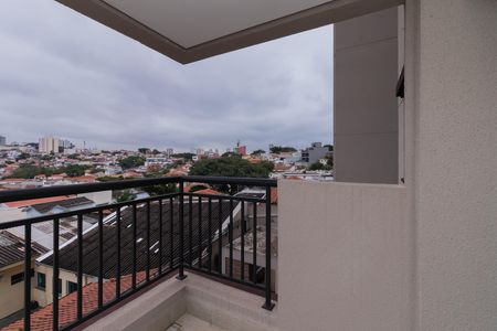 Varanda da Sala de apartamento para alugar com 2 quartos, 62m² em Vila Romana, São Paulo
