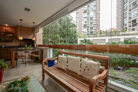 Varanda de apartamento para alugar com 3 quartos, 163m² em Vila Andrade, São Paulo