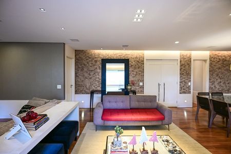 Sala de apartamento para alugar com 3 quartos, 163m² em Vila Andrade, São Paulo