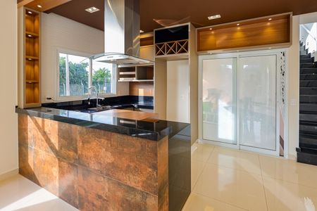 Casa de condomínio para alugar com 208m², 4 quartos e sem vagaCozinha