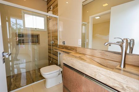 Casa de condomínio para alugar com 208m², 4 quartos e sem vagaBanheiro da Suíte 1