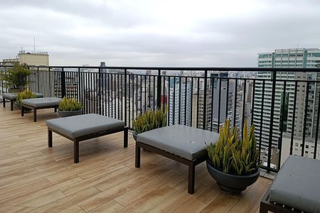 Apartamento à venda com 34m², 1 quarto e 1 vagaRooftop