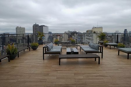 Apartamento à venda com 34m², 1 quarto e 1 vagaRooftop