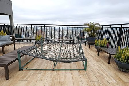 Apartamento à venda com 34m², 1 quarto e 1 vagaRooftop
