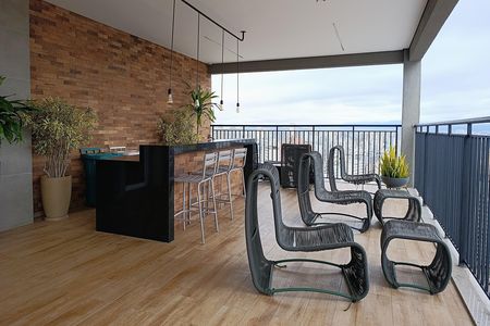 Apartamento à venda com 34m², 1 quarto e 1 vagaRooftop