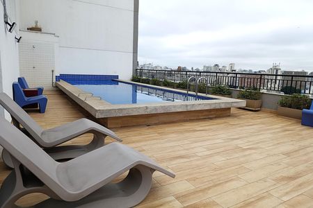 Apartamento à venda com 34m², 1 quarto e 1 vagaPiscina