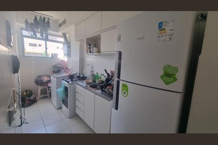 Cozinha de apartamento à venda com 2 quartos, 50m² em barra olimpica, Rio de Janeiro