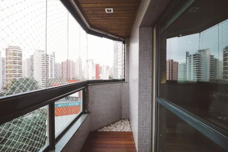 Varanda da Sala de apartamento à venda com 4 quartos, 156m² em Santana, São Paulo