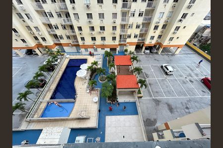 Vista da varanda da sala de apartamento para alugar com 2 quartos, 55m² em Todos Os Santos, Rio de Janeiro