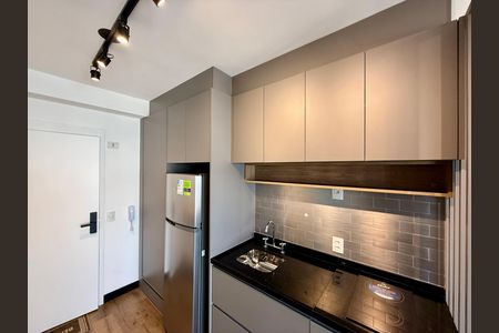 Studio para alugar com 29m², 1 quarto e sem vaga Studio para alugar com 29m², 1 quarto e sem vagaCozinha