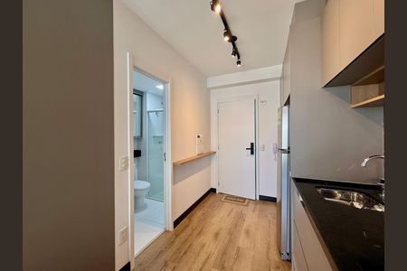 Studio para alugar com 29m², 1 quarto e sem vaga Studio para alugar com 29m², 1 quarto e sem vagaCozinha