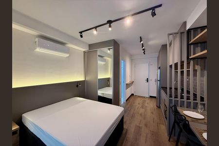 Quarto  de kitnet/studio para alugar com 1 quarto, 29m² em Chácara Santo Antônio (zona Sul), São Paulo