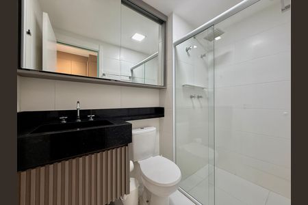 Studio para alugar com 29m², 1 quarto e sem vaga Studio para alugar com 29m², 1 quarto e sem vagaBanheiro
