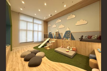 Studio para alugar com 29m², 1 quarto e sem vaga Studio para alugar com 29m², 1 quarto e sem vagaBrinquedoteca